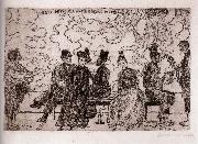 James Ensor Plague Above,Plague below,Plague all around oil